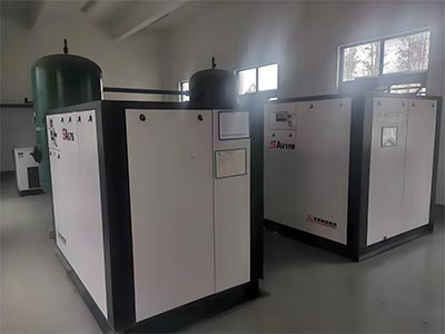 复盛螺杆空压机用于建设工程行业